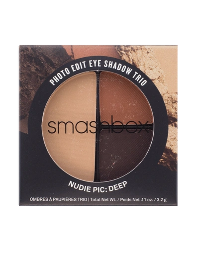Shop Smashbox Photo Edit Eye Shadow Trio In Deep