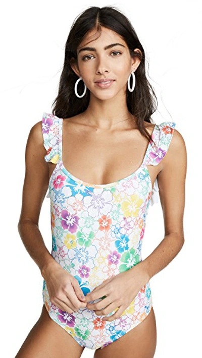 Shop All Things Mochi Vienna One Piece In Multi Floral