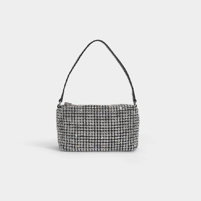 Shop Alexander Wang Heiress Medium Bag -  - Mesh - Grey In White