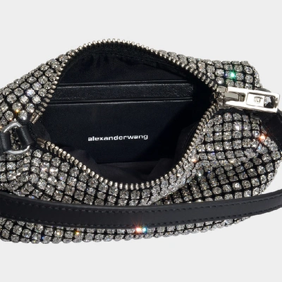 Alexander Wang Heiress Medium Bag -  - Mesh - Grey In White