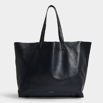 Shop Mansur Gavriel Oversized Tote Bag In Black