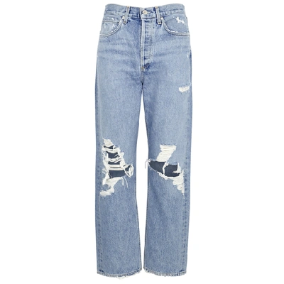 Shop Agolde 90's Distressed Boyfriend Jeans