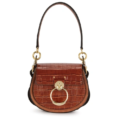 Shop Chloé Tess Small Leather Shoulder Bag