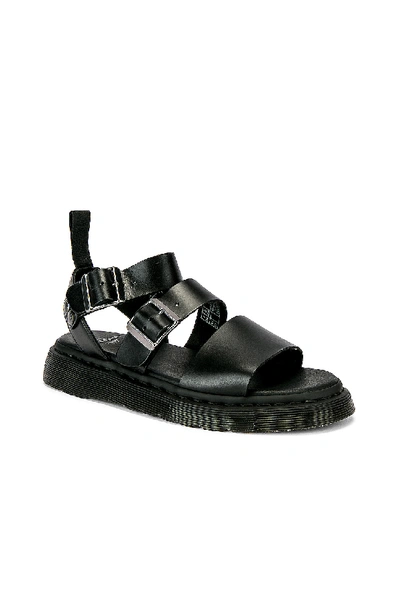 Shop Dr. Martens' Gryphon Sandal In Black