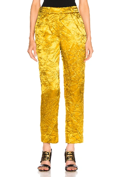 Shop Sies Marjan Willa Cropped Pant In Mustard