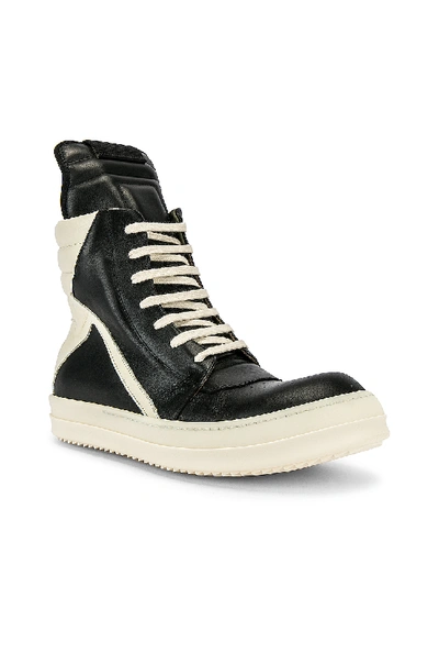 Shop Rick Owens Geobasket Sneakers