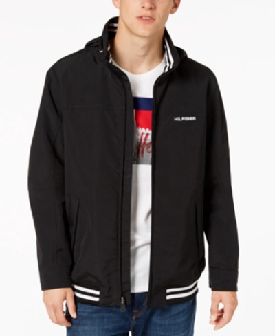 Shop Tommy Hilfiger Men's Regatta Jacket, Created For Macy's In Black