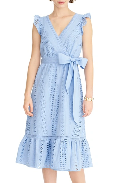 J crew all over cheap eyelet dress