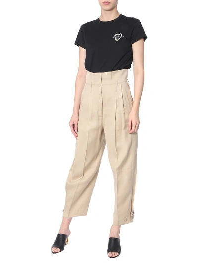 Shop Givenchy Cargo Trousers In Beige