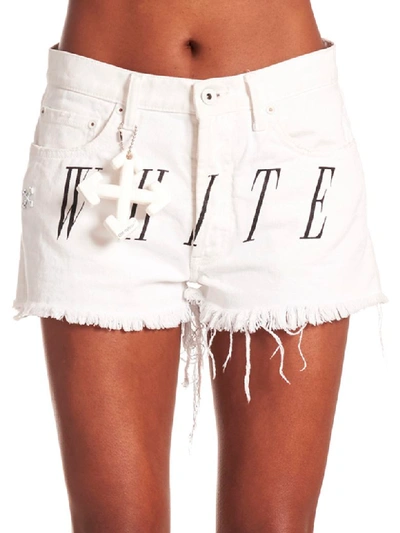 Shop Off-white White Shorts