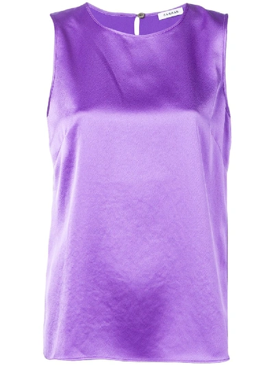 Shop P.a.r.o.s.h . Crepe Top - Purple