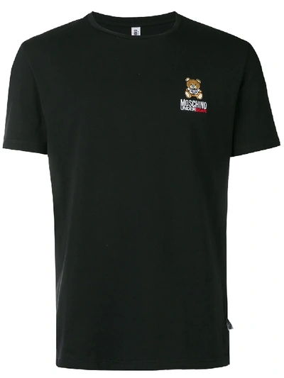 Shop Moschino Underbear Teddy T-shirt - Black