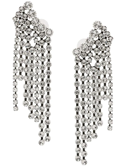 Shop Isabel Marant A Wild Shore Earrings In Transparent