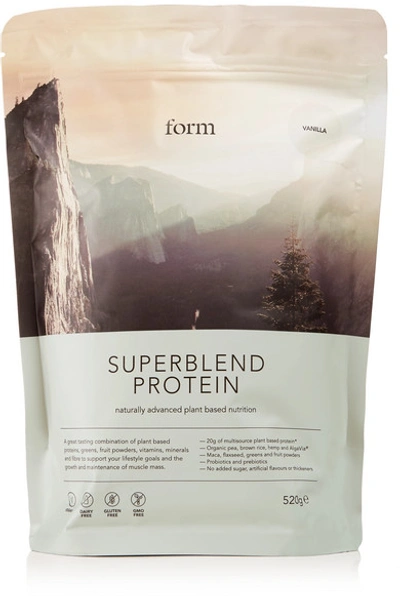 Shop Form Nutrition + Net Sustain Superblend Protein - Vanilla, 520g In Neutral