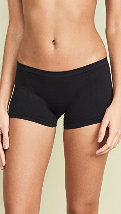 Shop Commando Minimalist Boyshorts In Black