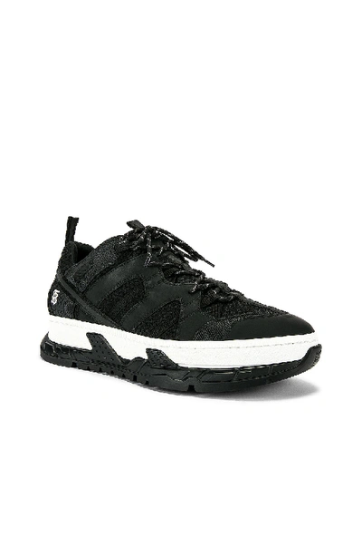 Shop Burberry Rs5 Low C Sneaker In Black