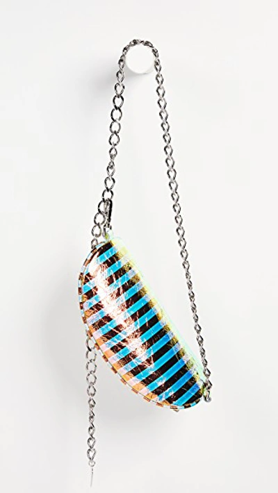 Shop Avec La Troupe Led Stripe Troupe Chain Belt Bag