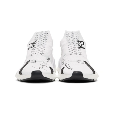 Y-3 白色 REBERU 运动鞋