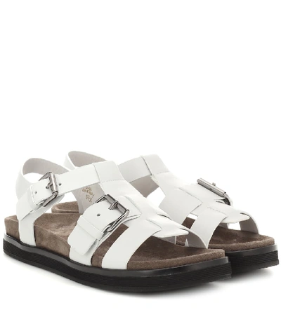 Shop Church's Britney Leather Sandals In White