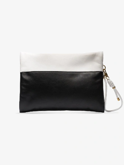 Shop Givenchy 'xl' Clutch In 116 - Black/white