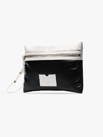 Shop Givenchy 'xl' Clutch In 116 - Black/white