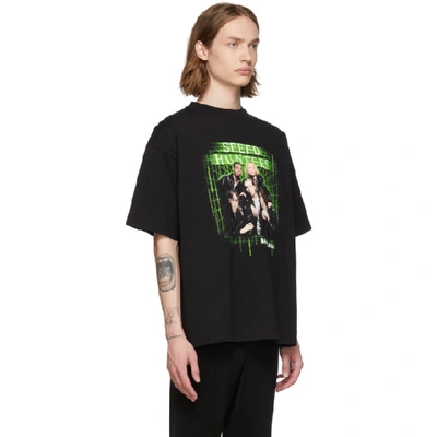 Balenciaga Speedhunter Oversized Cotton T-shirt In Black | ModeSens