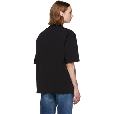 Shop Balenciaga Black Workout T-shirt In 1000black