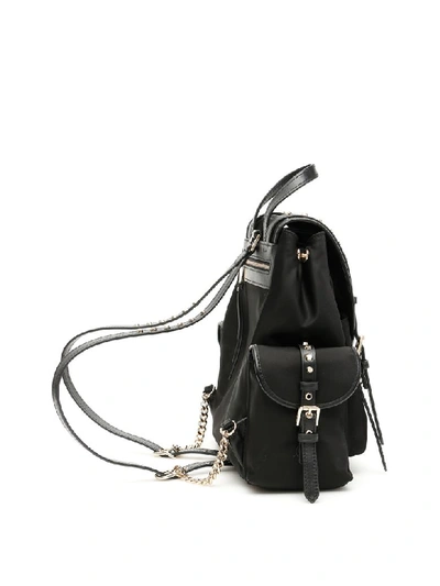Shop Michael Michael Kors Leila Backpack In Black (black)