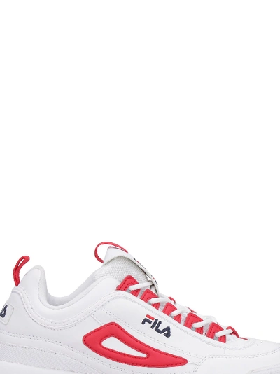 Shop Fila Distruptor Low-top Sneakers In White