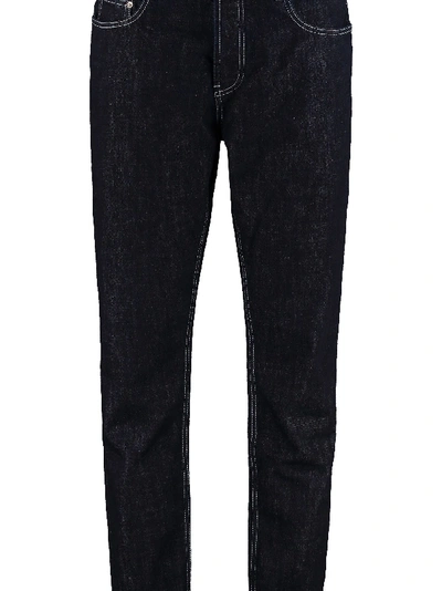 Shop Kenzo Slim-fit Jeans In Denim
