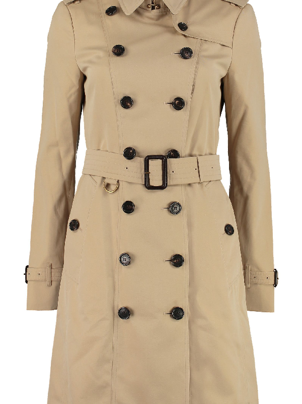 sandringham long trench coat