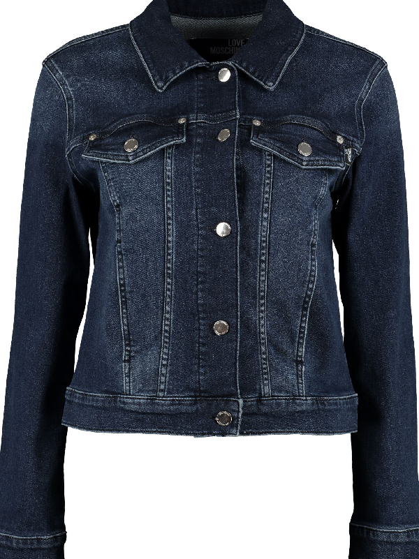 moschino jean jacket