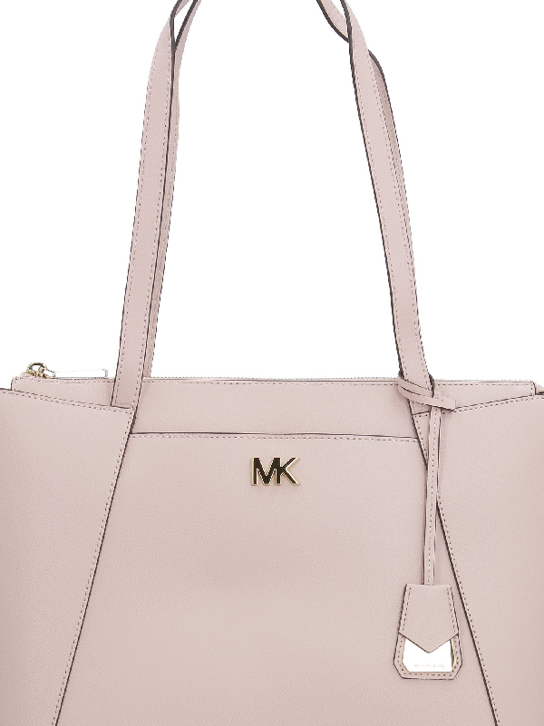 maddie leather tote bag