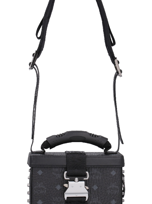 all black mcm bag