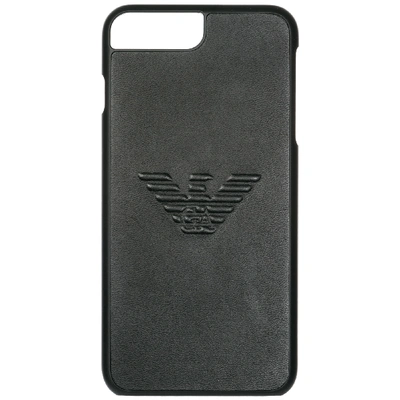 Emporio Armani Cell Phone Cover Case Iphone 6 7 Plus In Black | ModeSens