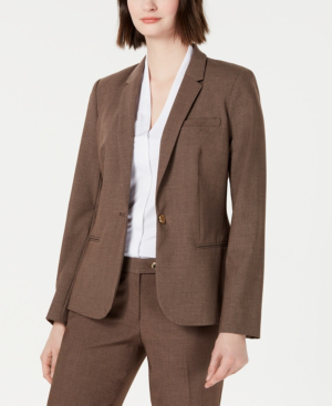 calvin klein one button blazer