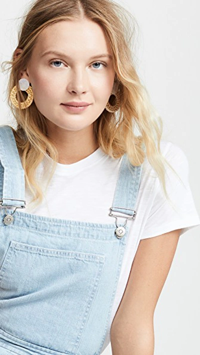 Shop M.i.h. Jeans Paradise Dungaree Overalls In Summer Dazzle