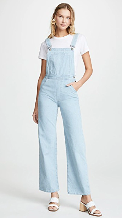 Shop M.i.h. Jeans Paradise Dungaree Overalls In Summer Dazzle