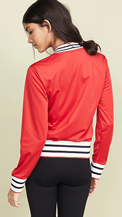 Shop Champion Track Jacket In Scarlet