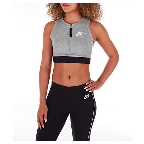 nike air zip crop top