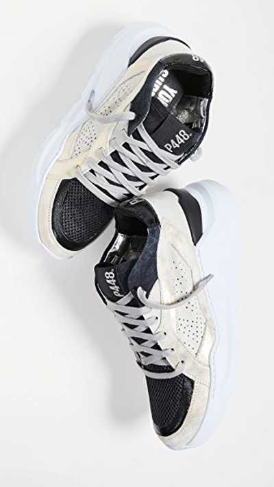 Shop P448 Leia Sneakers In White