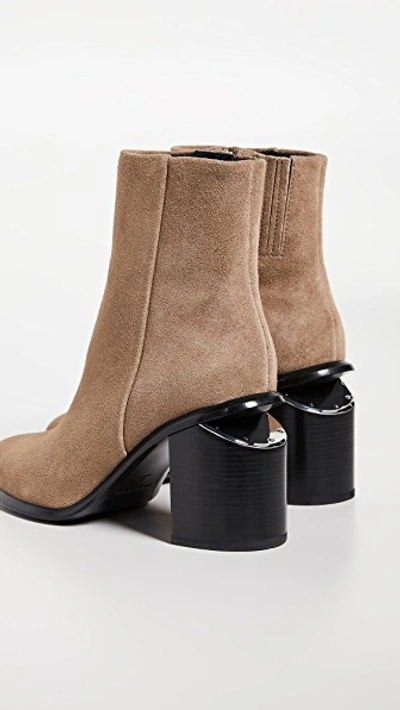 Shop Alexander Wang Anna Booties In Tan