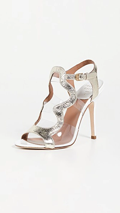 Shop Laurence Dacade Toma Sandals In Platine