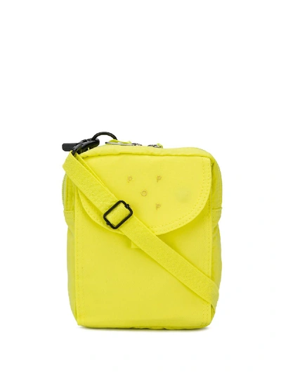 Shop Pop Trading Company Pop Trading International Logo Messenger Bag - Yellow