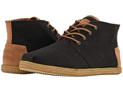 black heritage canvas toms