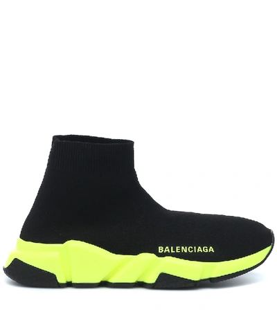 Shop Balenciaga Speed Sneakers In Black