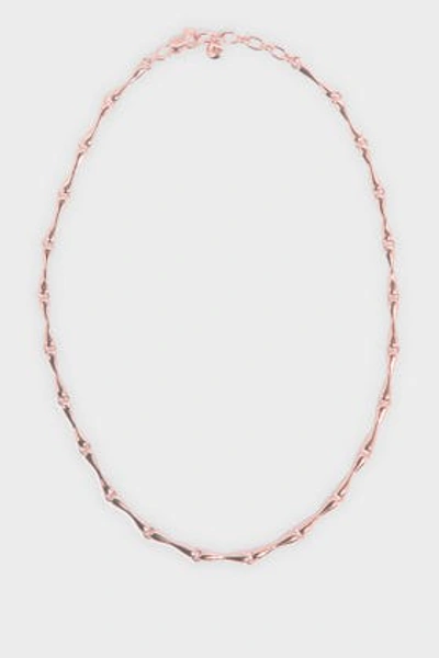 Shop Monica Vinader Nura Reef Necklace In Metallic