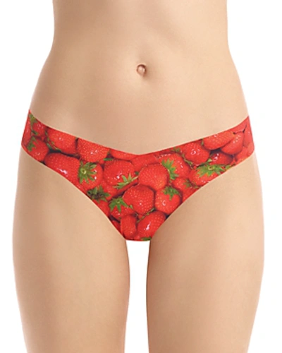 Shop Commando Photo Op Classic Thong In Strawberry