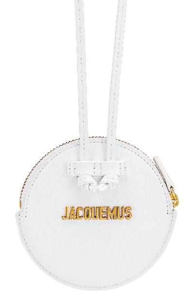 Shop Jacquemus Pouch In White