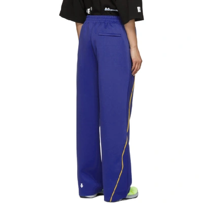 Shop Ader Error Blue Thunder Track Pants